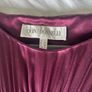 Quin and Donnelly Velvet and silk dress Aubergine/purple colour Image 3