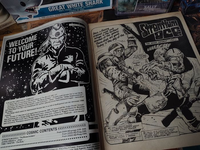 The Best of 2000 AD ! Monthly ! Issue #24 ! bv Alan Grant ! 1987 ! by IPC Magazines Ltd !