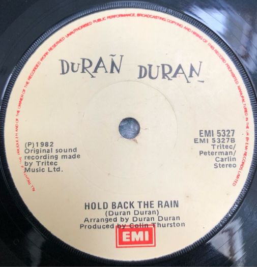 Duran Duran - Save A Prayer (1982) Irish 7"