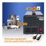 LVYUAN 1000W Voltage Transformer 220V 110V Step Up & Step Down Converter UK to US Dual 110V & 220V outlets Image 3