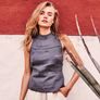 Rowie the Label Leia top grey linen size S Image 4