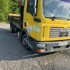 Man tipper truck with loading ramp10,000 plus vat
