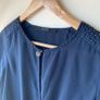 Navy Guess Oversized Charm Blouse Image 2
