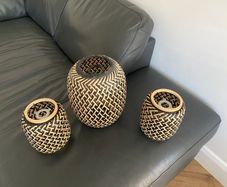 Bamboo lamp shade