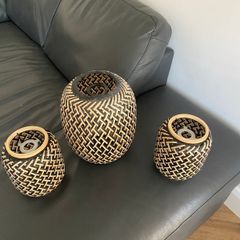 Bamboo lamp shade