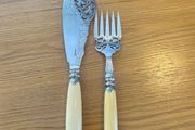 Antique Sheffield Fish Server