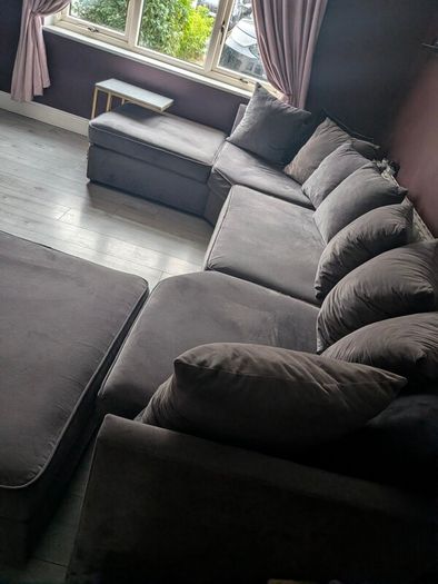 U shaped sofa