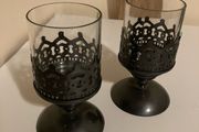 Gothic-Style Votive or Small Candle Holders