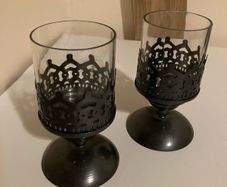 Gothic-Style Votive or Small Candle Holders