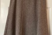 Caroline Rohmer Virgin Wool Tweed Skirt - Vintage A-Line - Size 42 / UK 14 - Lined