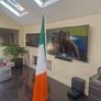 Irish flag and stand Image 7