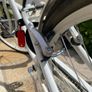 Ladies white city bike Image 4