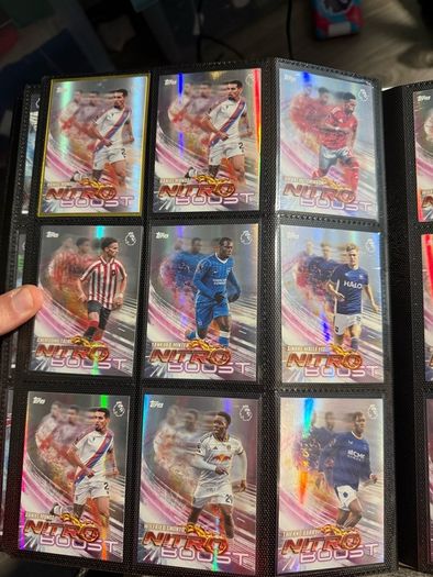 football cards + binders (offers Welcome )