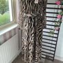 dress Bnwt animal print dress Lille rose brand s/medium wrap effect dress Image 10