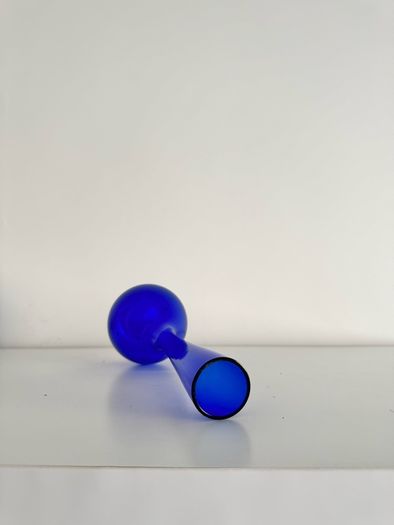 cobalt blue vase