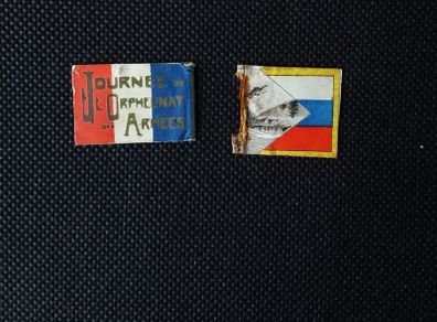 WW1 French Fundraising Flags - Badges