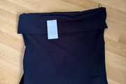 Zara black bandeau top Size XXL UK 16/18 New with tags