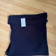 Zara black bandeau top Size XXL UK 16/18 New with tags