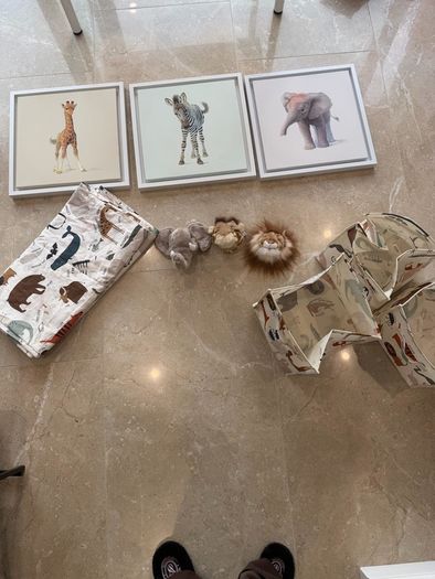 Animal themed bedroom accessories