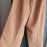 PRIMARK tan wide leg trousers with pockets Sz 16 UK Bnwt Image 8