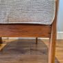 Vintage Mid-Century Modern High-Back Lounge Chair Image 2