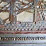 HMS Victory , Portsmouth , Vintage aluminum plate 10" x 6,5" Image 2
