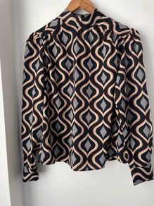 Primark print top size 10 new