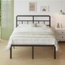 King Size Bed Frame 5ft with Curved Headboard, Heavy Duty Image 10