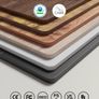 Electric Standing Desk 100 X 60 cm Heigh Adjustable Standing desk, Ergonomic Home Office Desk for sit stand Table with Splice Board & Rustic Wood Grain Surface Image 10