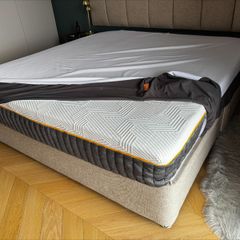 Emma Gel Grid King Mattress 180x200 Excellent Condition