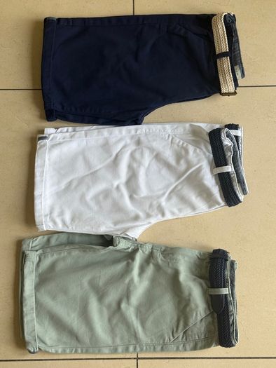 Boys Belted Shorts
