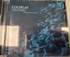 Coldplay - Trouble - Norwegian Live EP CD (2001) OUT OF PRINT Indie Rock EX+