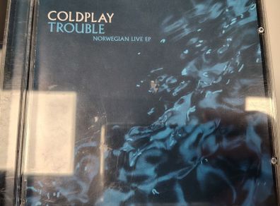 Coldplay - Trouble - Norwegian Live EP CD (2001) OUT OF PRINT Indie Rock EX+