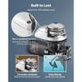 Vertical Fishing Windlass, 12V DC 600W, Windlass Anchor Systems Fit for 6.35 mm Chain or 14.3 & 15.9 mm Nylon Rope, Max Pull 320 kg, 316 Stainless Steel Construction, for Boats 6-11 m Image 4
