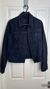 All Saints Black Denim Jacket