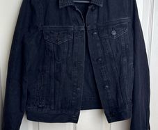 All Saints Black Denim Jacket