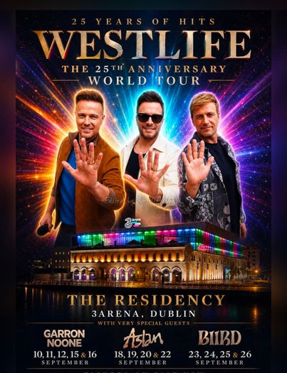 2 x Seated Saturday night tickets, excellent seats
