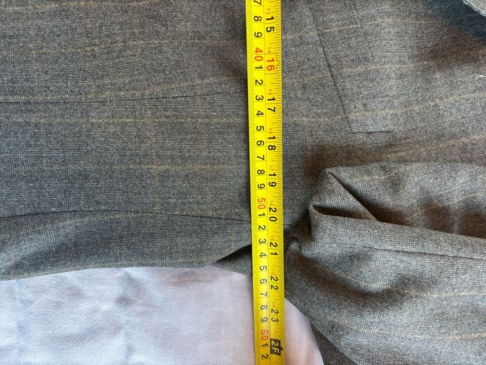 Magee 100% Pure New Wool Men's Plaid Blazer / Suit Jacket Grey (42 Regular)