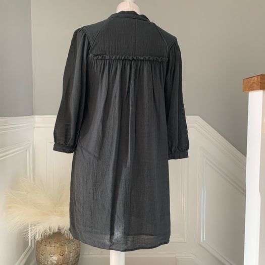 Zara charcoal grey tunic/ dress. Size S