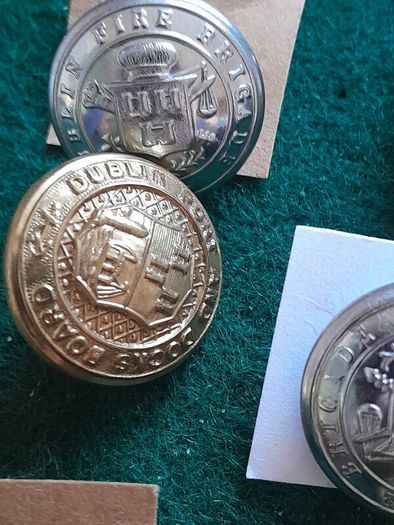 old Irish buttons