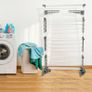 Large foldable drying rack with wheels Image 3