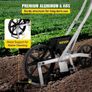 Garden Seeder, Metal Precision Garden Push Seeder With 6 Seed Plates, Walk-Behind Row Crop Planter, Manual Garden Lawn Spreader for Sowing Seeds, Backyard Agriculture for Various Seeds Image 4