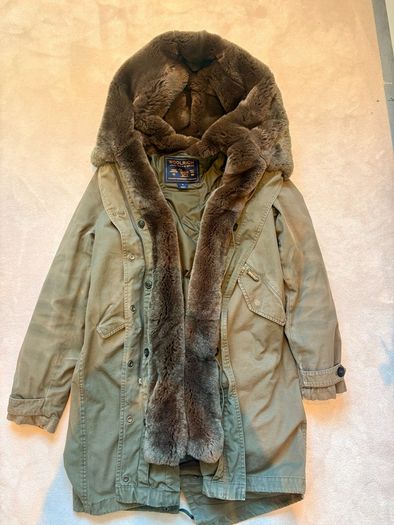 Stunning Woolrich Khaki Parka