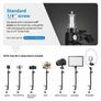 Neewer 2x Desk Mount RGB LED Light Kit with C-Clamp Stand - 61411 Image 4