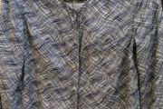 Boden Blouses ( 2 ) - Navy Print and Dusky Pink button down tops - Size 10'