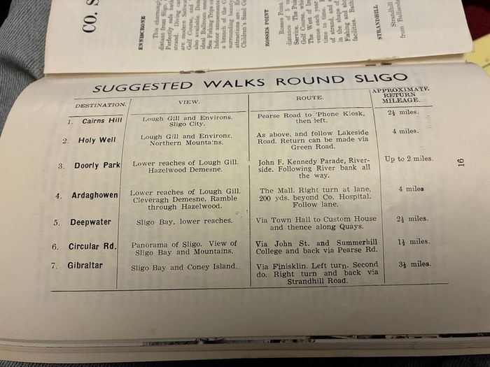 Sligo Guide 1960's