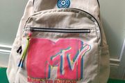 Kipling collaboration I WANT MY MTV! SEOUL nylon waterproof backpack