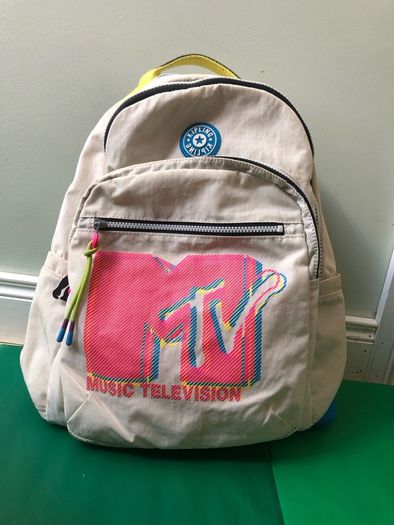 Kipling collaboration I WANT MY MTV! SEOUL nylon waterproof backpack