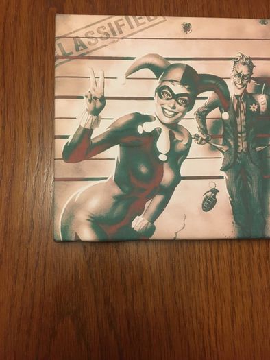 Picture - Harley Quinn & Co. on canvas