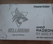 GPU Radeon Rx6650xt 8Gb Hellhound White